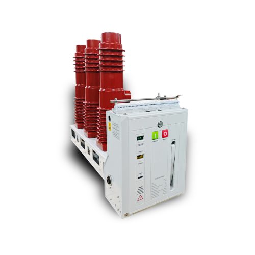 Cột nhúng 36kV với bộ ngắt mạch chân không trong nhà được gắn phía bên trên