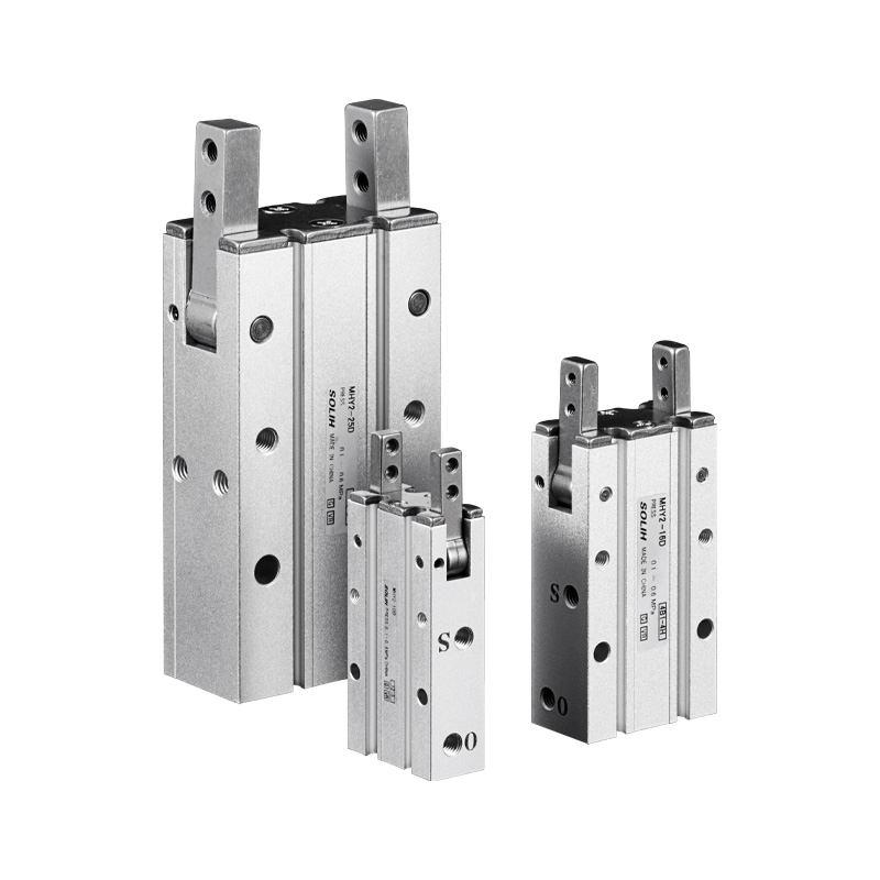 Bộ kẹp khí kiểu góc 180° dòng MHY2: Kiểu cam