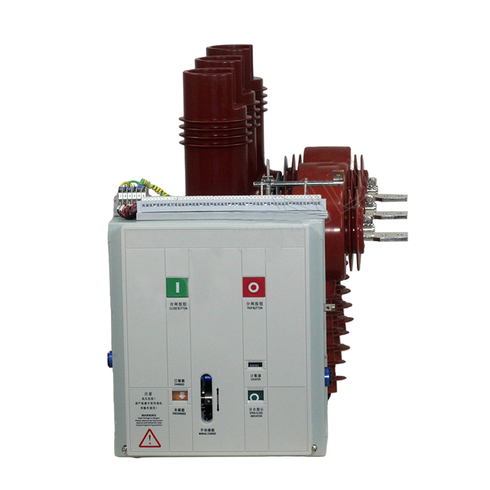 Bộ ngắt mạch chân không gắn bên VBI-24 với 3 máy biến áp hiện tại